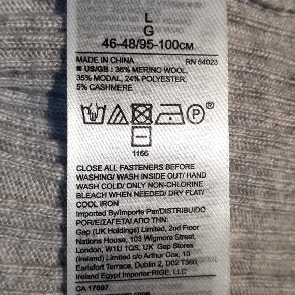 Banana Republic Merino Wool Cropped Cardigan - Picture 6 of 6